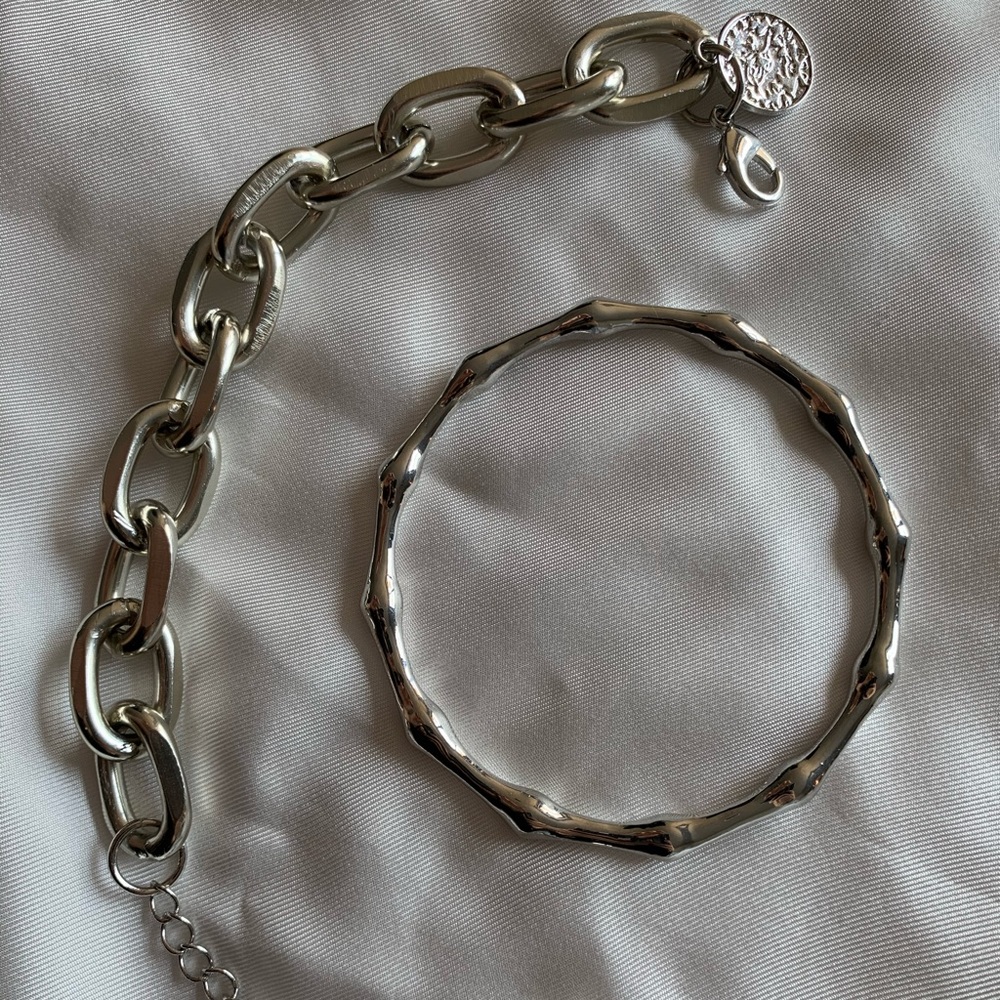 Bangle and Bracelet set - Picture 3 of 9